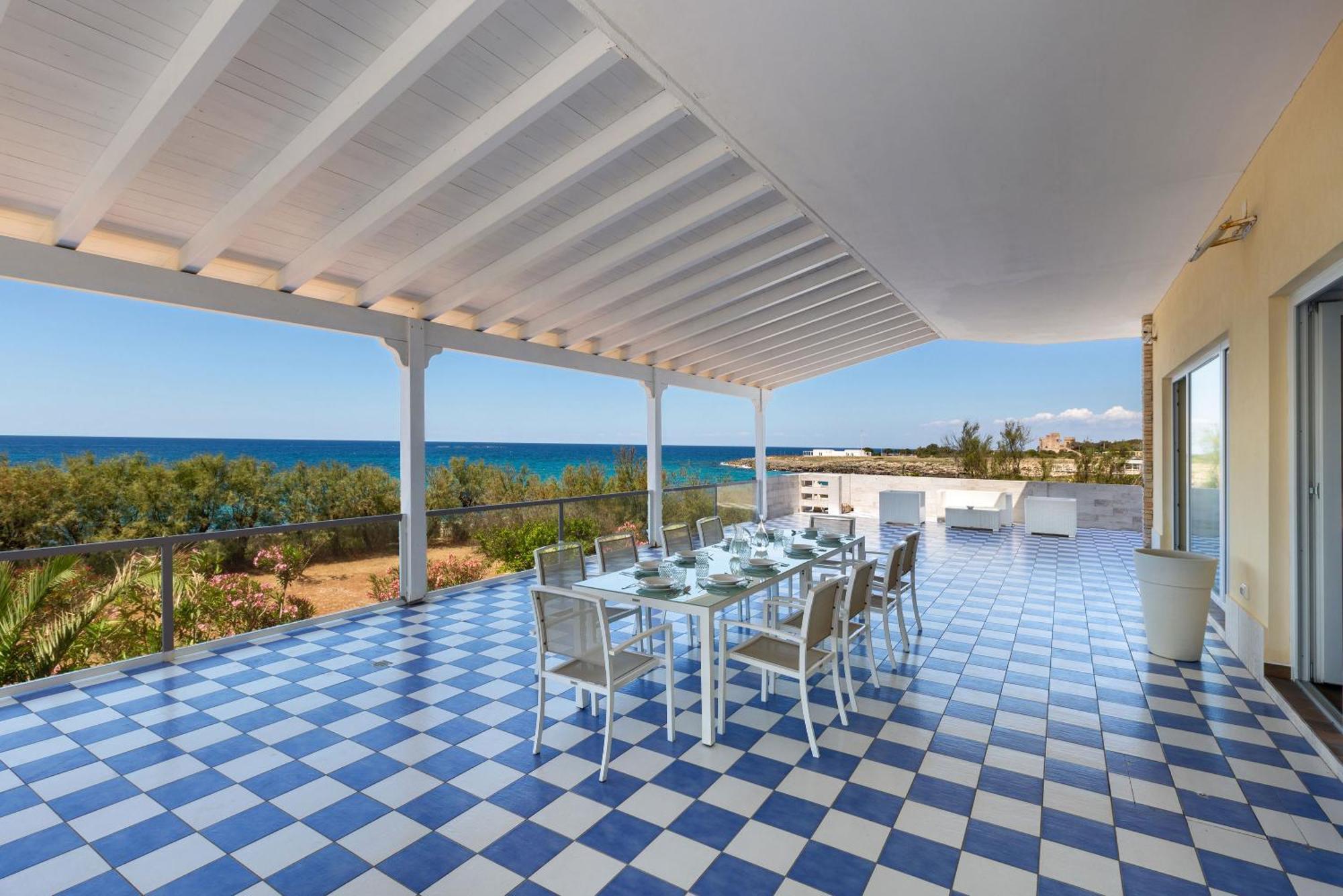Villa Miramare By Perle Di Puglia Torre Suda Esterno foto